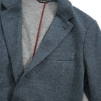 Loro Piana ロロピアーナ / 美品 SWEATER JACKET NOVALIS /  FAD2474 / カシミア ジャージ ジャケット / size 46 (BLUE)