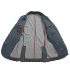 Loro Piana ロロピアーナ / 美品 SWEATER JACKET NOVALIS /  FAD2474 / カシミア ジャージ ジャケット / size 46 (BLUE)