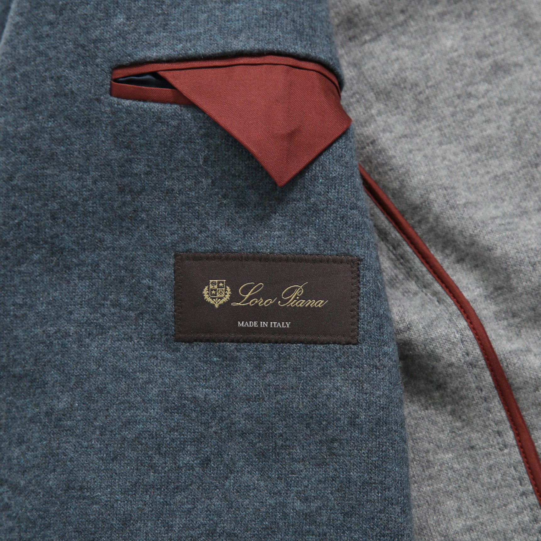 Loro Piana ロロピアーナ / 美品 SWEATER JACKET NOVALIS /  FAD2474 / カシミア ジャージ ジャケット / size 46 (BLUE)