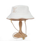 LOUIS VUITTON ルイヴィトン / 美品 M77575 アパレル ボブ・LV バディー ハット / size M (WHITE)