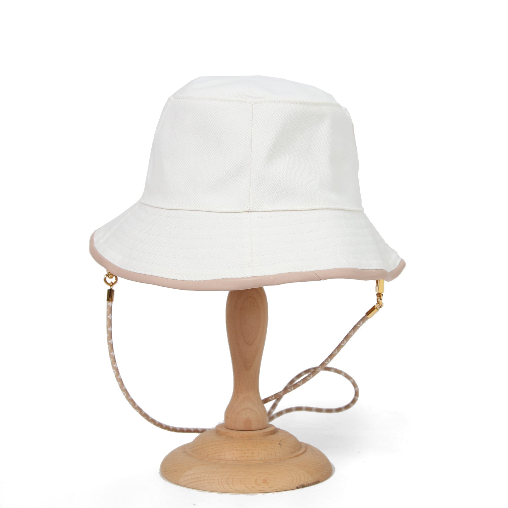 LOUIS VUITTON ルイヴィトン / 美品 M77575 アパレル ボブ・LV バディー ハット / size M (WHITE)