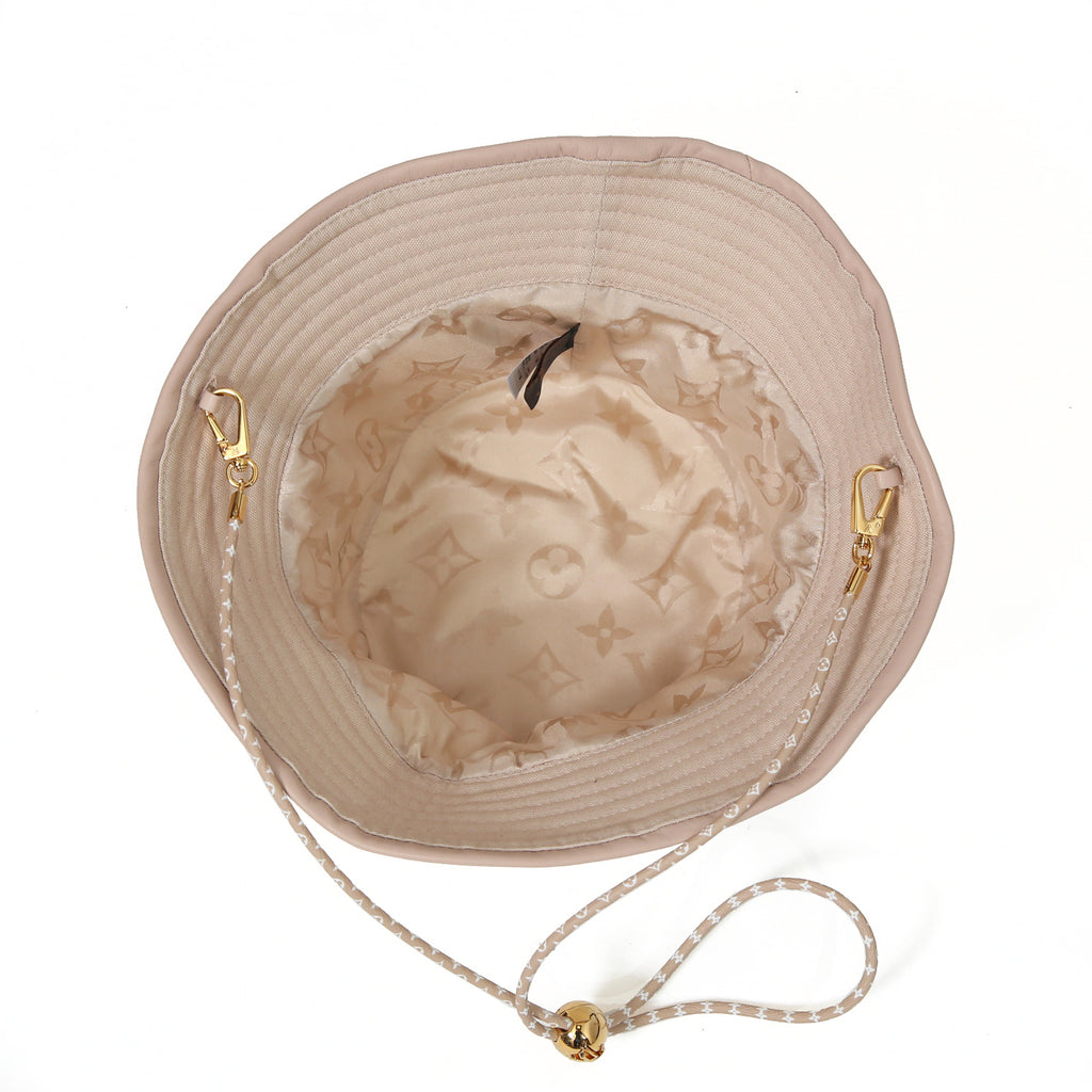 LOUIS VUITTON ルイヴィトン / 美品 M77575 アパレル ボブ・LV バディー ハット / size M (WHITE)