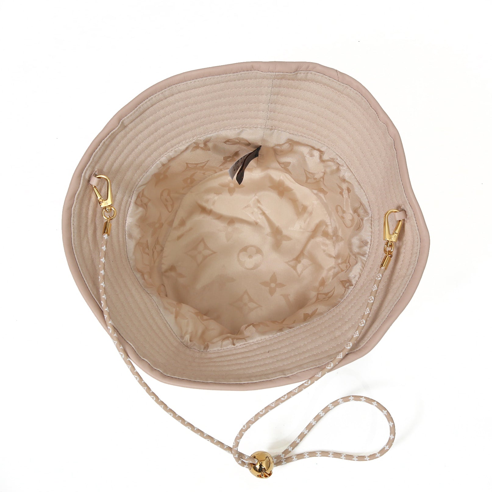 LOUIS VUITTON ルイヴィトン / 美品 M77575 アパレル ボブ・LV バディー ハット / size M (WHITE)