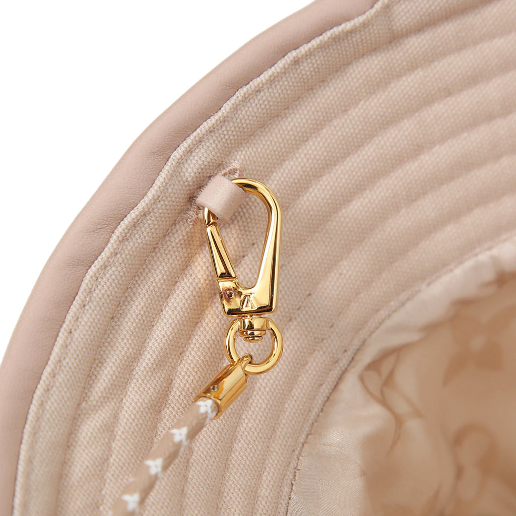 LOUIS VUITTON ルイヴィトン / 美品 M77575 アパレル ボブ・LV バディー ハット / size M (WHITE)