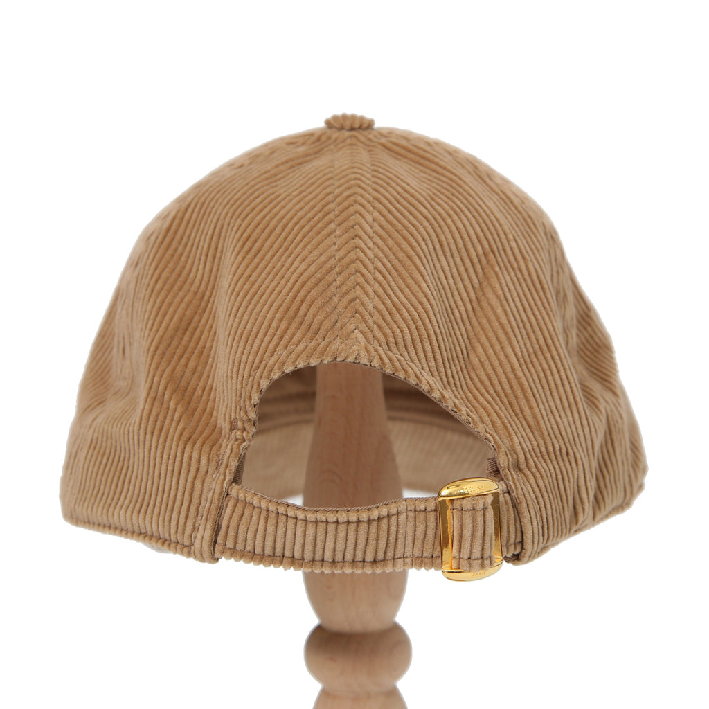 新品 CELINE セリーヌ / トリオンフ ベースボールキャップ / コットン カシミア コーデュロイ / 2AUT6928X.02CM / size M (BEIGE)