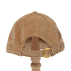 新品 CELINE セリーヌ / トリオンフ ベースボールキャップ / コットン カシミア コーデュロイ / 2AUT6928X.02CM / size M (BEIGE)