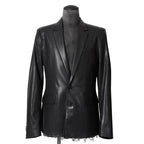 DIESEL ディーゼル / 24-25AW 美品 J-PHONIX-DENIM / ウール コーティング / テーラード ジャケット / size 48 (BLACK)