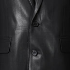 DIESEL ディーゼル / 24-25AW 美品 J-PHONIX-DENIM / ウール コーティング / テーラード ジャケット / size 48 (BLACK)