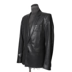 DIESEL ディーゼル / 24-25AW 美品 J-PHONIX-DENIM / ウール コーティング / テーラード ジャケット / size 48 (BLACK)