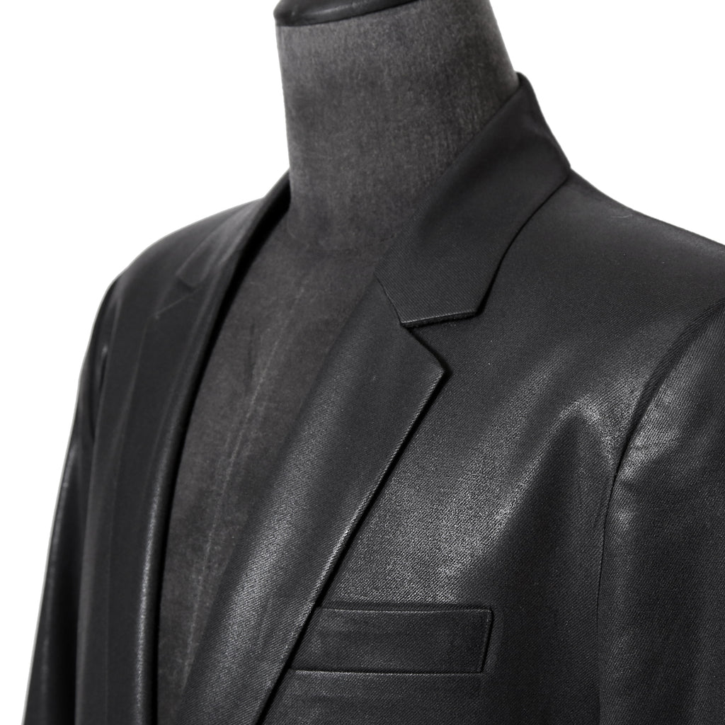 DIESEL ディーゼル / 24-25AW 美品 J-PHONIX-DENIM / ウール コーティング / テーラード ジャケット / size 48 (BLACK)