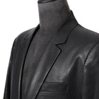 DIESEL ディーゼル / 24-25AW 美品 J-PHONIX-DENIM / ウール コーティング / テーラード ジャケット / size 48 (BLACK)