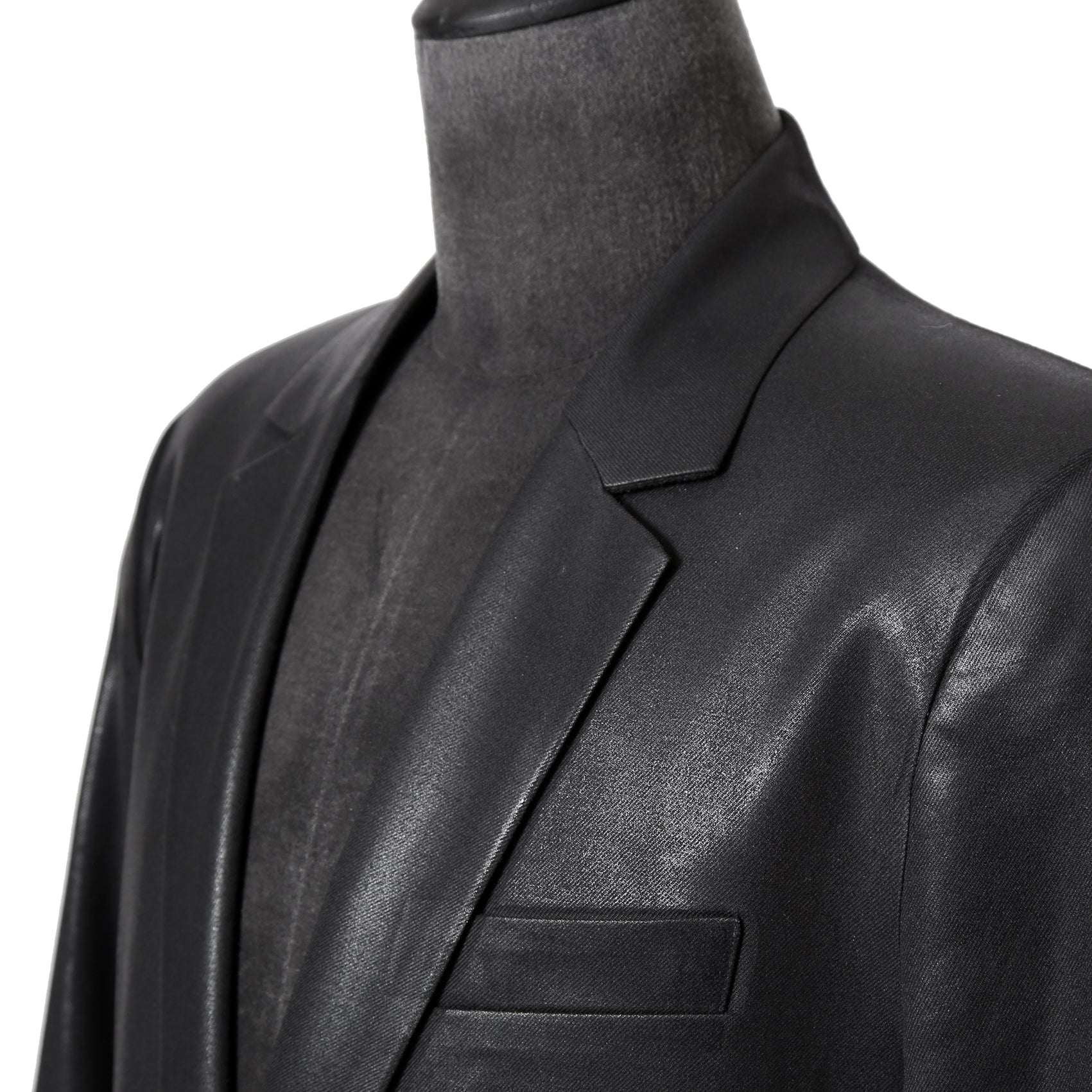 DIESEL ディーゼル / 24-25AW 美品 J-PHONIX-DENIM / ウール コーティング / テーラード ジャケット / size 48 (BLACK)