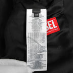 DIESEL ディーゼル / 24-25AW 美品 J-PHONIX-DENIM / ウール コーティング / テーラード ジャケット / size 48 (BLACK)