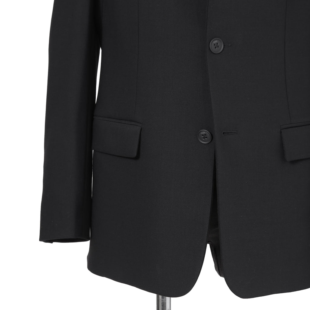 新品 FENDI フェンディ / 21AW ジップアップ ディティール 2B テーラード ジャケット / ブレザー / FJ0642 AGYA / size 48 (BLACK x BLUE)