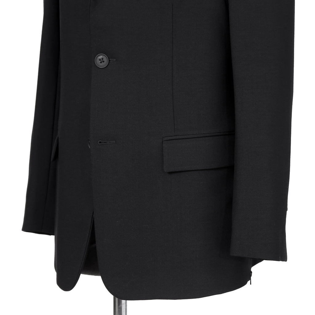 新品 FENDI フェンディ / 21AW ジップアップ ディティール 2B テーラード ジャケット / ブレザー / FJ0642 AGYA / size 48 (BLACK x BLUE)