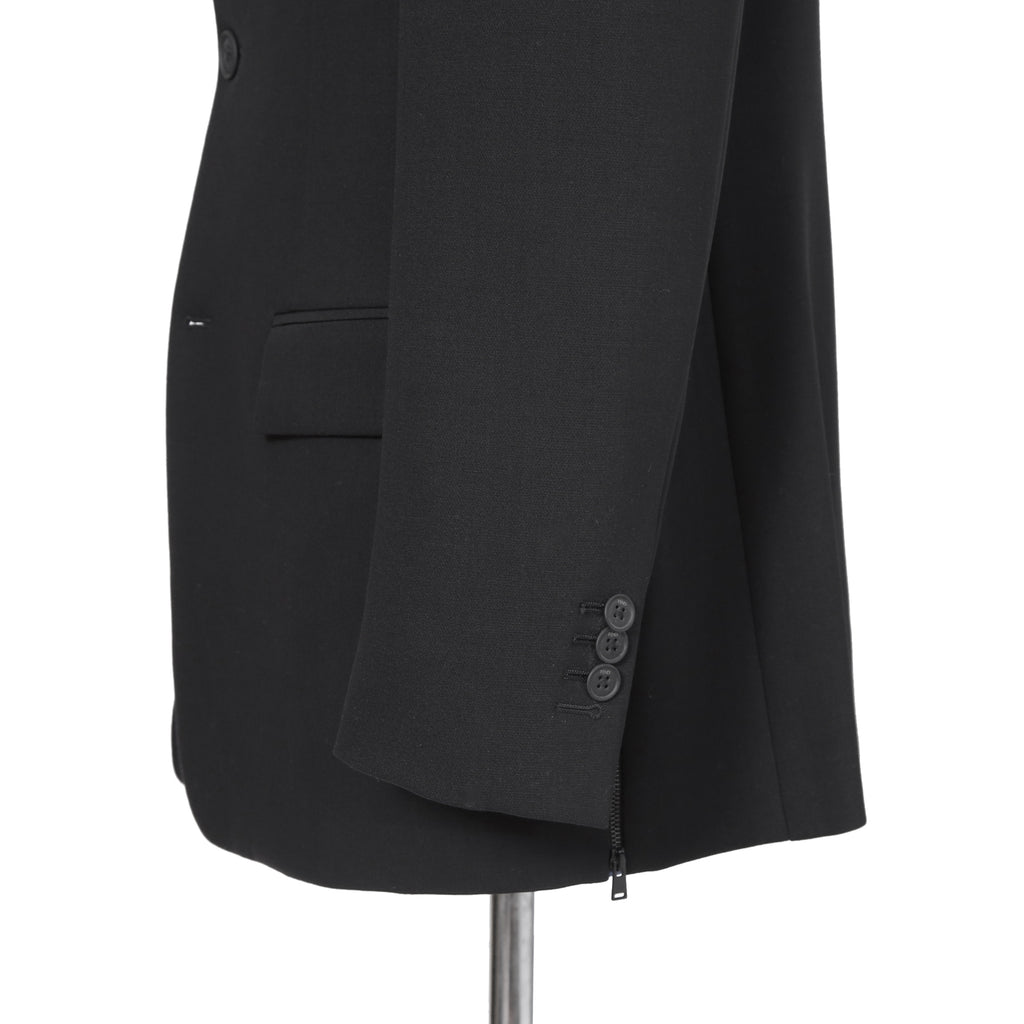 新品 FENDI フェンディ / 21AW ジップアップ ディティール 2B テーラード ジャケット / ブレザー / FJ0642 AGYA / size 48 (BLACK x BLUE)