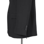 新品 FENDI フェンディ / 21AW ジップアップ ディティール 2B テーラード ジャケット / ブレザー / FJ0642 AGYA / size 48 (BLACK x BLUE)