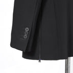 新品 FENDI フェンディ / 21AW ジップアップ ディティール 2B テーラード ジャケット / ブレザー / FJ0642 AGYA / size 48 (BLACK x BLUE)