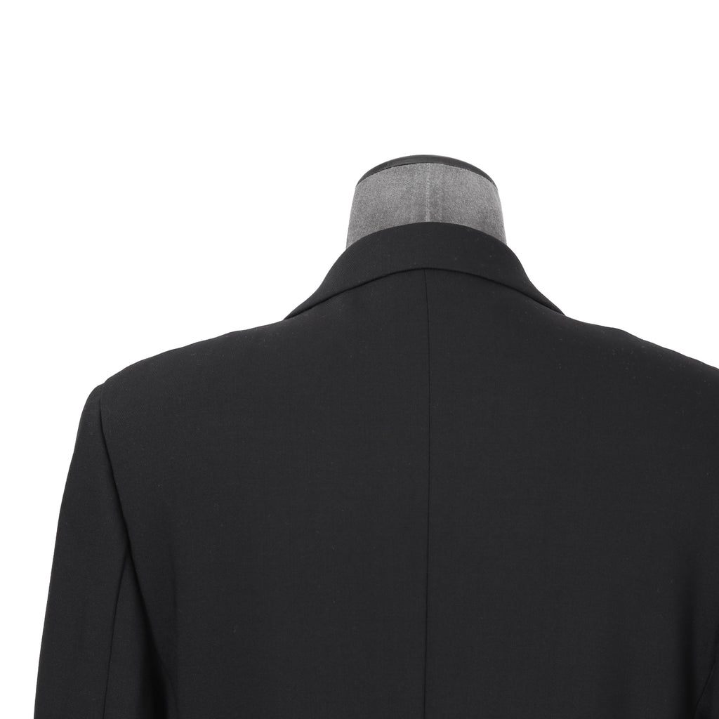 新品 FENDI フェンディ / 21AW ジップアップ ディティール 2B テーラード ジャケット / ブレザー / FJ0642 AGYA / size 48 (BLACK x BLUE)