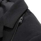 新品 FENDI フェンディ / 21AW ジップアップ ディティール 2B テーラード ジャケット / ブレザー / FJ0642 AGYA / size 48 (BLACK x BLUE)