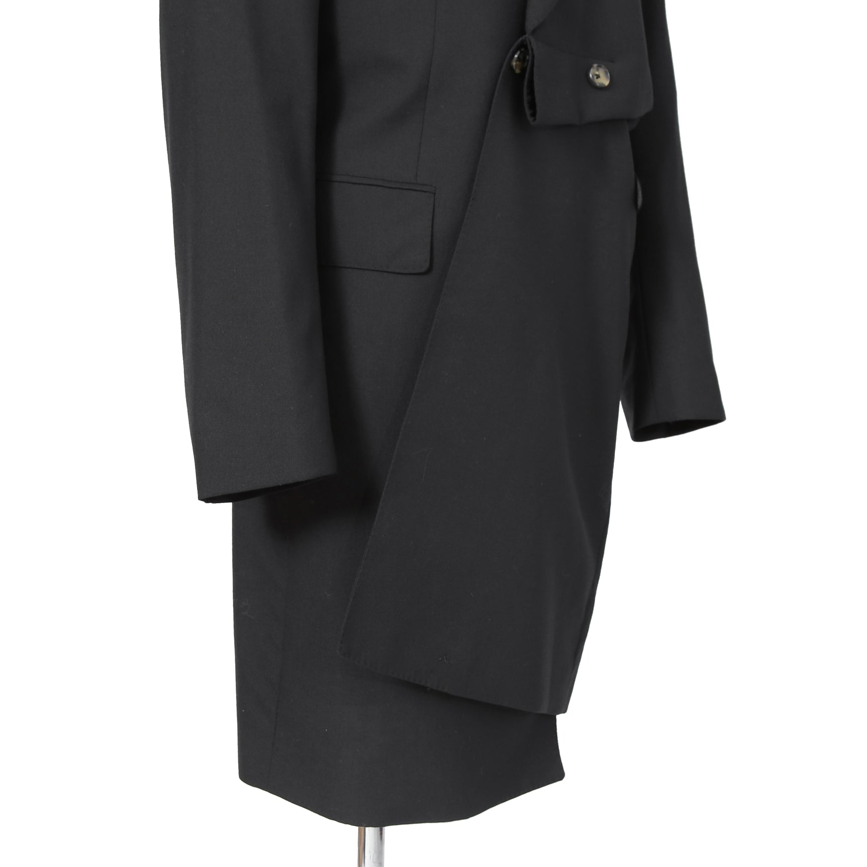 MARINA YEE マリナ イー / 24AW 美品 LUKE FOLD COAT/ フィールド コート / size S (BLACK)