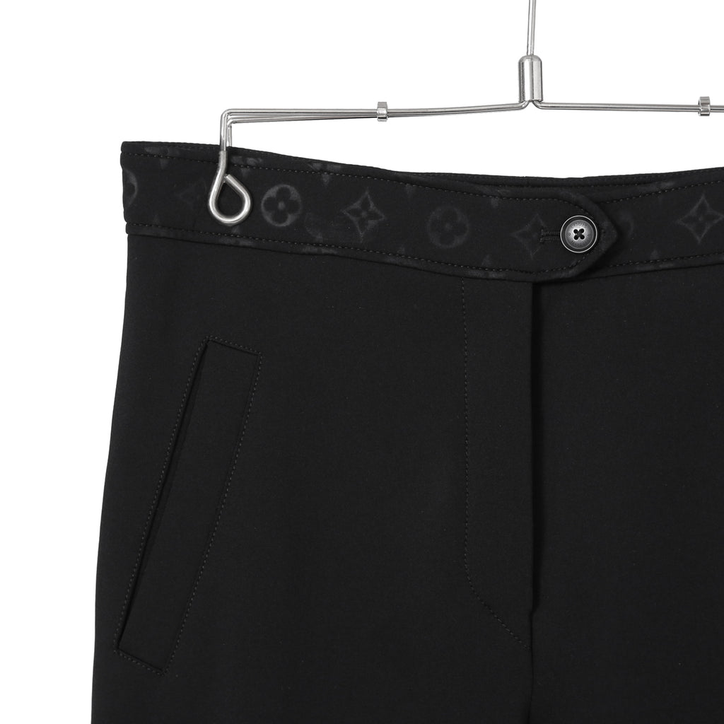 LOUIS VUITTON ルイヴィトン / 22SS 美品 モノグラムディテールカーゴ パンツ / 1A9EQA / size 38 (BLACK)