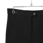 LOUIS VUITTON ルイヴィトン / 22SS 美品 モノグラムディテールカーゴ パンツ / 1A9EQA / size 38 (BLACK)