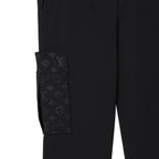 LOUIS VUITTON ルイヴィトン / 22SS 美品 モノグラムディテールカーゴ パンツ / 1A9EQA / size 38 (BLACK)