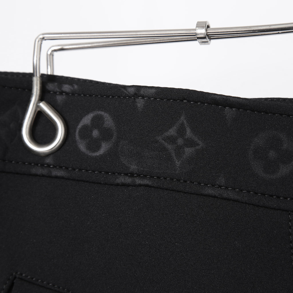 LOUIS VUITTON ルイヴィトン / 22SS 美品 モノグラムディテールカーゴ パンツ / 1A9EQA / size 38 (BLACK)