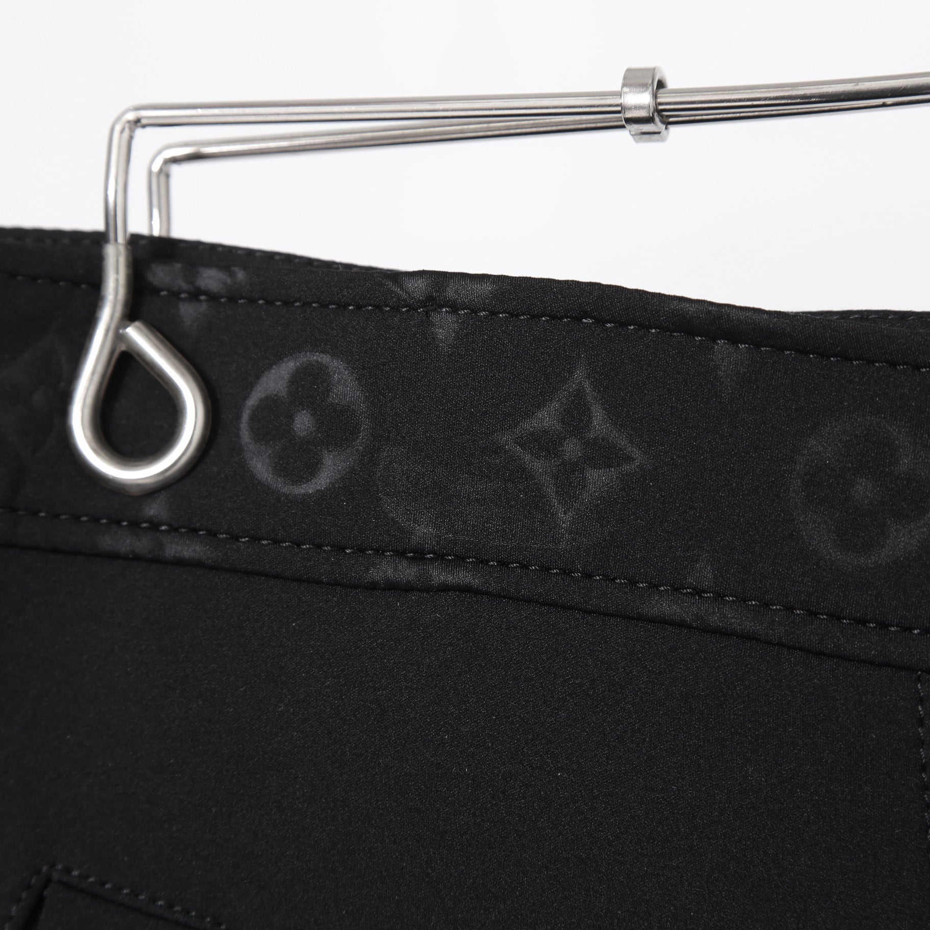 LOUIS VUITTON ルイヴィトン / 22SS 美品 モノグラムディテールカーゴ パンツ / 1A9EQA / size 38 (BLACK)