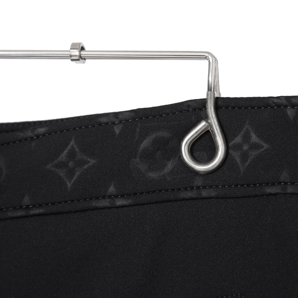 LOUIS VUITTON ルイヴィトン / 22SS 美品 モノグラムディテールカーゴ パンツ / 1A9EQA / size 38 (BLACK)