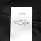 LOUIS VUITTON ルイヴィトン / 22SS 美品 モノグラムディテールカーゴ パンツ / 1A9EQA / size 38 (BLACK)