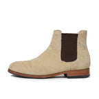 AKM エイケイエム / DIA SIDE GOA BOOTS / キルティング ボア ブーツ / size 42 (BEIGE)