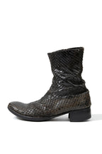 希少 Originnal / C-DIEM カルペディエム / Python side zip boots / size 42 (NATURAL) ソール新品 LINEA LMaltieri m_moriabc Maurizio