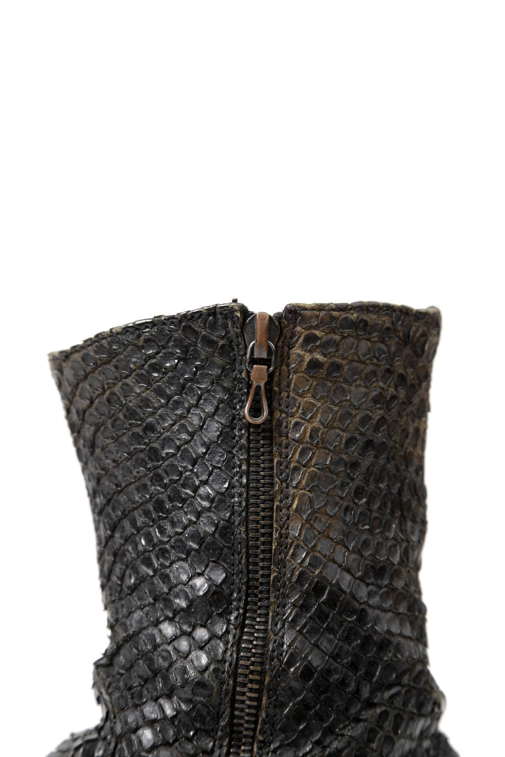 希少 Originnal / C-DIEM カルペディエム / Python side zip boots / size 42 (NATURAL) ソール新品 LINEA LMaltieri m_moriabc Maurizio