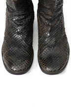 希少 Originnal / C-DIEM カルペディエム / Python side zip boots / size 42 (NATURAL) ソール新品 LINEA LMaltieri m_moriabc Maurizio