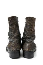 希少 Originnal / C-DIEM カルペディエム / Python side zip boots / size 42 (NATURAL) ソール新品 LINEA LMaltieri m_moriabc Maurizio