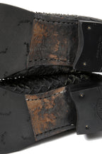 希少 Originnal / C-DIEM カルペディエム / Python side zip boots / size 42 (NATURAL) ソール新品 LINEA LMaltieri m_moriabc Maurizio