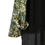 LOEWE x William De Morgan/ 2019 ロエベ x ウィリアム・ド・モーガン / イエローカーネーション プリント シルク 長袖シャツ / size M (YELLOW x GREEN)