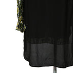 LOEWE x William De Morgan/ 2019 ロエベ x ウィリアム・ド・モーガン / イエローカーネーション プリント シルク 長袖シャツ / size M (YELLOW x GREEN)