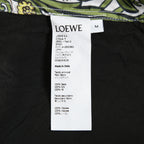 LOEWE x William De Morgan/ 2019 ロエベ x ウィリアム・ド・モーガン / イエローカーネーション プリント シルク 長袖シャツ / size M (YELLOW x GREEN)