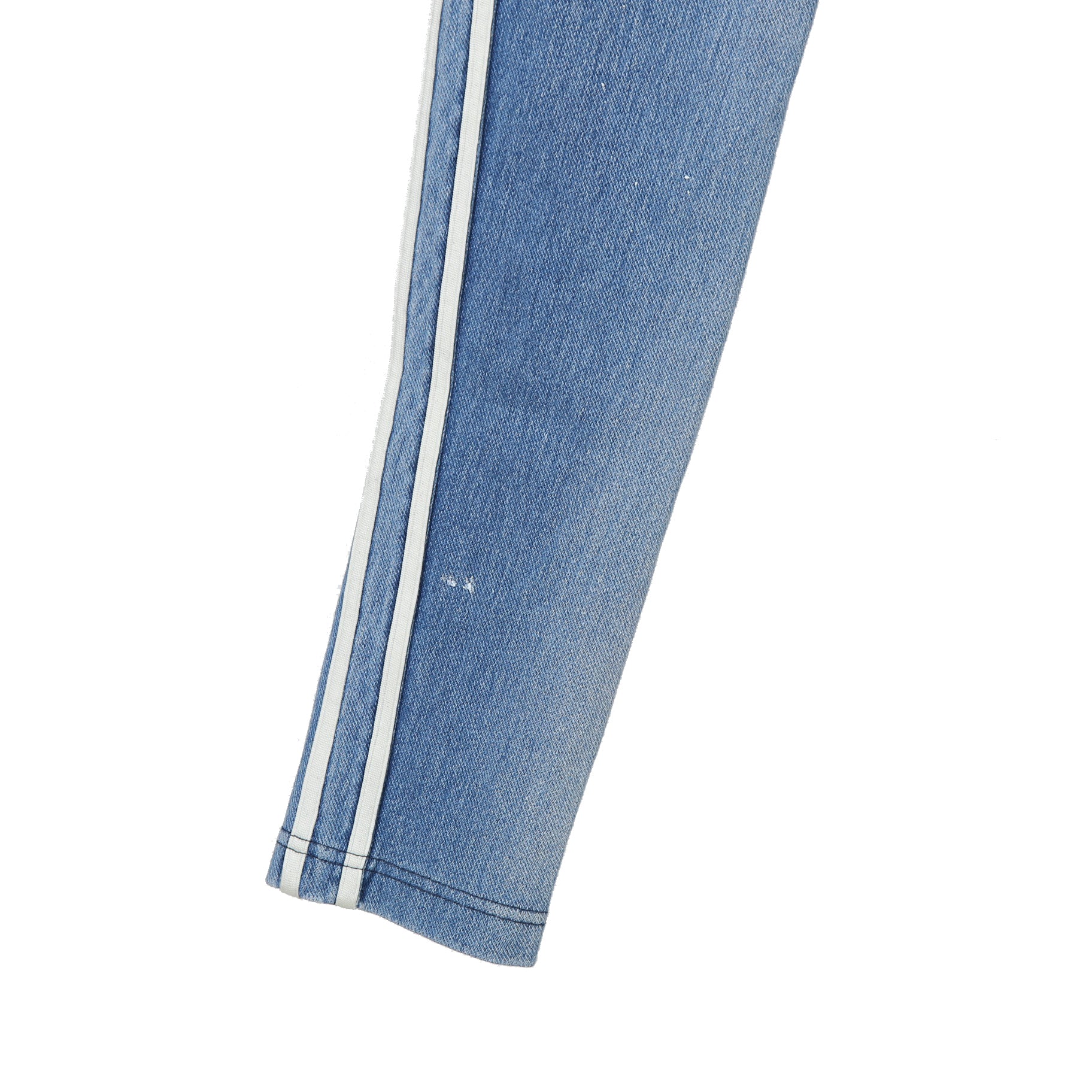 RESOUND CLOTHING リサウンドクロージング / 美品 EX denim jersey BLIND LINE PT/DIND サイドライン デニムジャージ パンツ スキニー / RC28-ST-008D / size 1 (INDIGO)