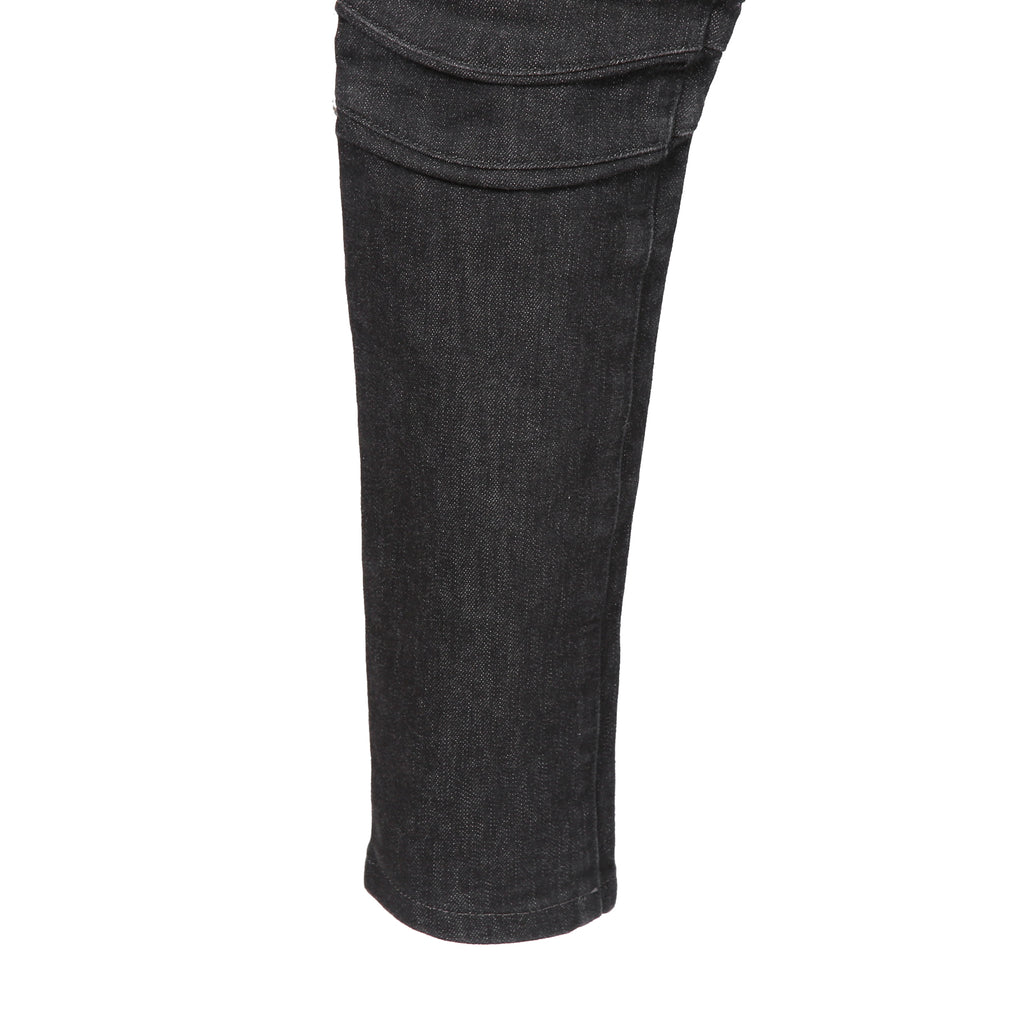 BALMAIN バルマン / 美品 バイカー デニム / ワンウォッシュ / スキニー パンツ / W4HT551C710 / size 29 (BLACK)