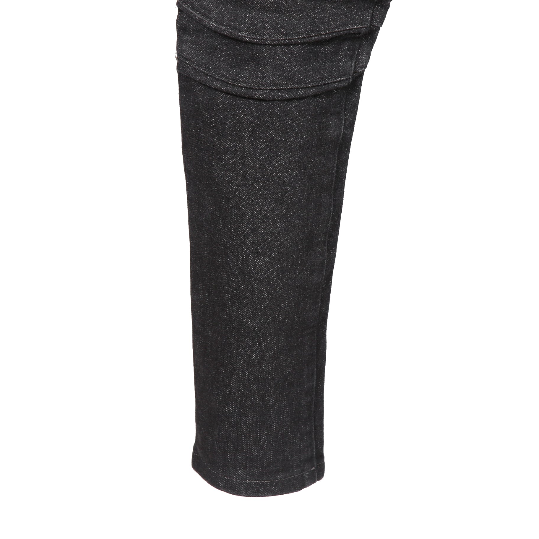 BALMAIN バルマン / 美品 バイカー デニム / ワンウォッシュ / スキニー パンツ / W4HT551C710 / size 29 (BLACK)