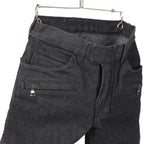 BALMAIN バルマン / 美品 バイカー デニム / ワンウォッシュ / スキニー パンツ / W4HT551C710 / size 29 (BLACK)