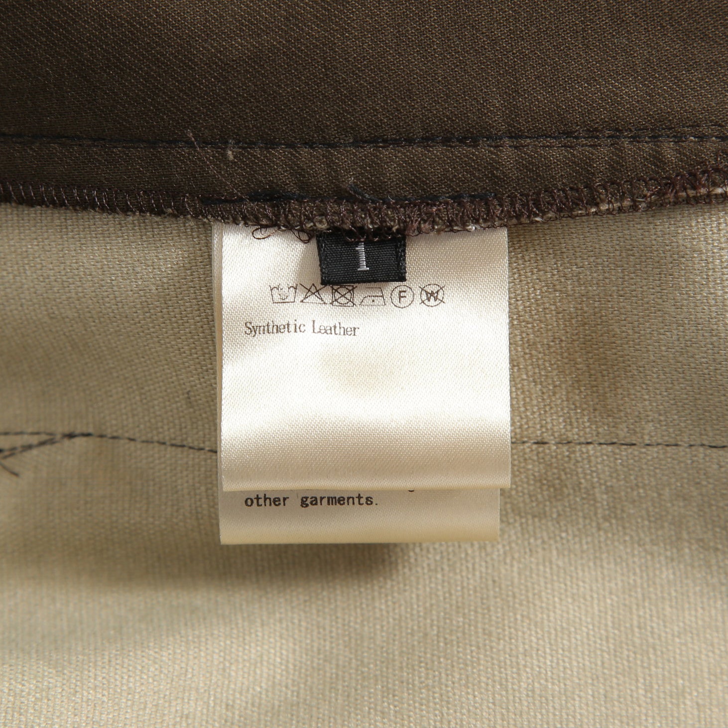 新作 A.F ARTEFACT アーティファクト / 25AW 未使用 Cargo Flare Baggy Pants / SHYNTHETIC LEATHER / size 1 (KHAKI)