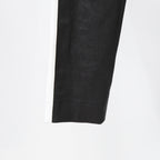 LOUIS VUITTON ルイヴィトン / 21SS グラフィック レザー レギンス  / ストレッチ ラムスキン コットン モノグラム / 1ABSZ3 / size 38 (BLACK x WHITE)