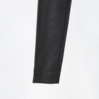 LOUIS VUITTON ルイヴィトン / 21SS グラフィック レザー レギンス  / ストレッチ ラムスキン コットン モノグラム / 1ABSZ3 / size 38 (BLACK x WHITE)