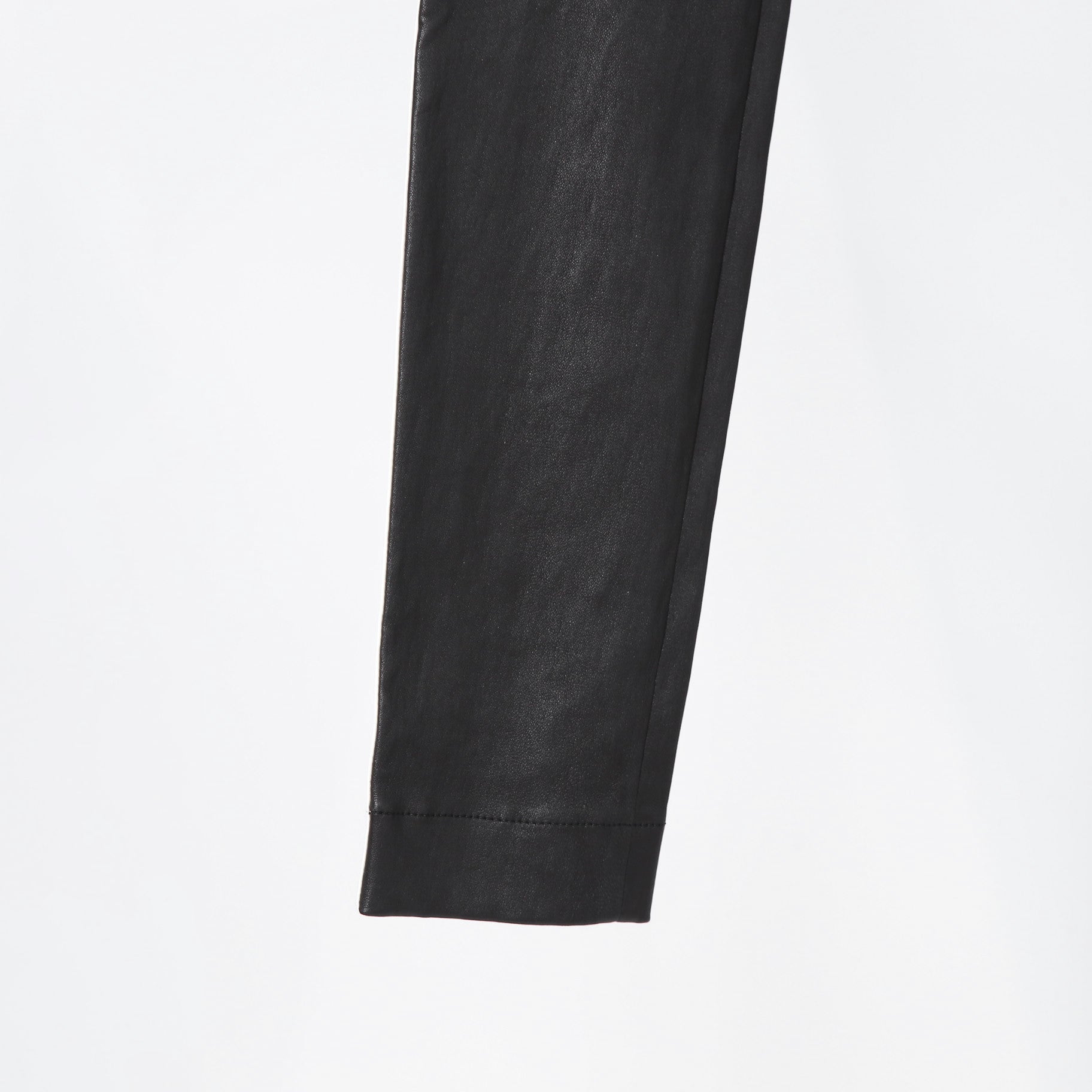 LOUIS VUITTON ルイヴィトン / 21SS グラフィック レザー レギンス  / ストレッチ ラムスキン コットン モノグラム / 1ABSZ3 / size 38 (BLACK x WHITE)