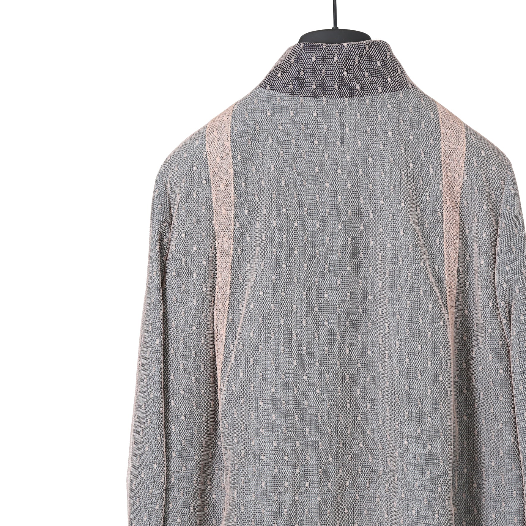 FENDI フェンディ / 美品 23年リゾートコレクション / チュール ロングコート/ FF8954 AM39 / size 40 (PINK x BLUE)